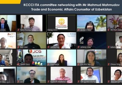 20210716 Networking with Economic Affairs Counsellor of Uzbekistan