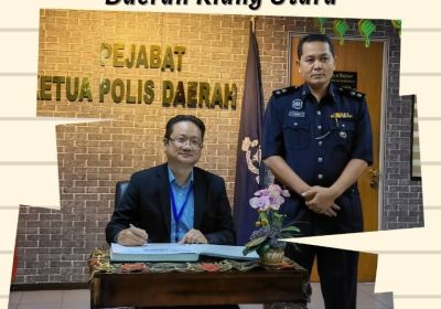 20220614 礼貌拜访巴生北区警局