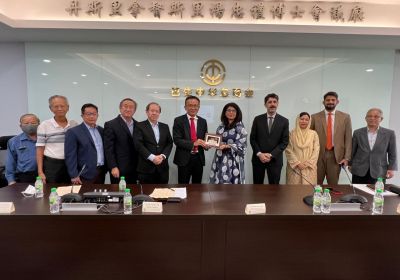 20220906 接待巴基斯坦高级专员H.E Ms. Amna Baloch